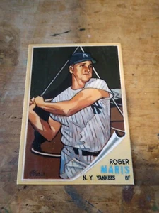 Baseball Art Card Print of Roger Maris, 1962 - Picture 1 of 2