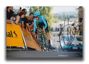 FOTO 12X8 FIRMADA A MANO POR LUIS LEON SÁNCHEZ - AUTÓGRAFO DE CICLISMO - TOUR DE FRANCE 3. - Imagen 1 de 1