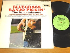 STEREO COUNTRY BLUEGRASS LP - THE MOUNTAINEERS - CUMBERLAND 69501 BANJO PICKIN' - Imagen 1 de 1