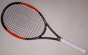 Used Wilson® Grip Size:4½in Burn 100TEAM STRUNG Tennis Racket - Picture 1 of 21