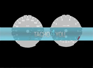 Tachoscheiben für BMW 1er E81 E82 E87 E88 Benziner 240 kmh km/h Dial Grau 124709 - Bild 1 von 1