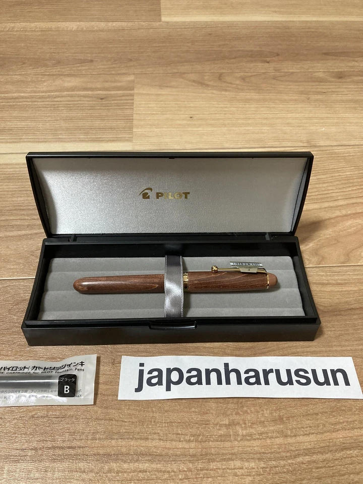 Pilot Fountain Pen Custom Maple Fine Black Shaft Fk2000km