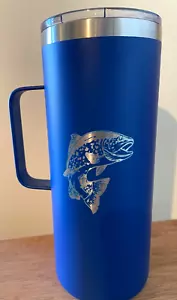 Vaso de 30 oz con mango de acero inoxidable taza de café de viaje aislado al vacío nuevo - Imagen 1 de 3