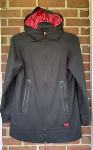 Burton Dryride Kunshan Jacket Women S Snowboard Hood Black Lightweight Ski Gorp - Picture 1 of 13