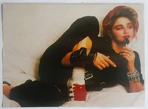 Cartel extraíble de revista de doble cara MADONNA 1 página Australia vintage c - Imagen 1 de 6