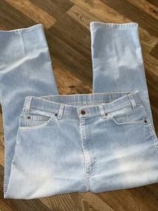 Levi's Action Jeans 530 Blue Red Tab Made in USA size W35 L27 Actual - Picture 1 of 11