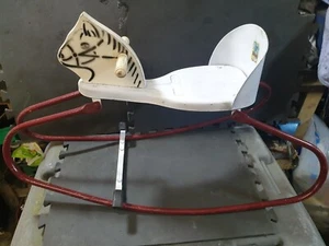 Vintage 1950s Jetace Jet Ace Metal Rocking Horse Clean Con Ideal Film TV Prop - Picture 1 of 7
