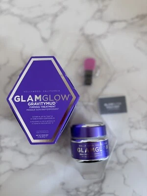 NUEVO Glamglow Glam Glow GRAVITYMUD Tratamiento Reafirmante Mascarilla 1.7oz/50ml--NUEVO SIN CAJA Foto 1 de 2