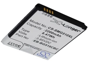 BATTERIE Para SAMSUNG Galaxy SM-G5108 G5108Q G5109 G510F EB-BG510CBC 2200mAh - Zdjęcie 1 z 1