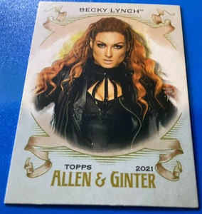 2021 Topps Heritage WWE Allen & Ginter #AG-5 Becky Lynch - Picture 1 of 1