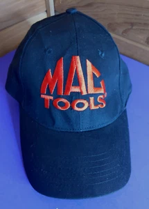 Mac Tools Black Mesh Baseball Cap Snap Back - Picture 1 of 4
