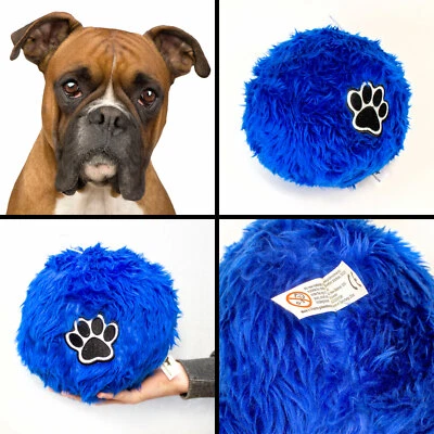 BIG RED EGG NEW - Soft Fluffy Large Size Dog Ball For BOXER