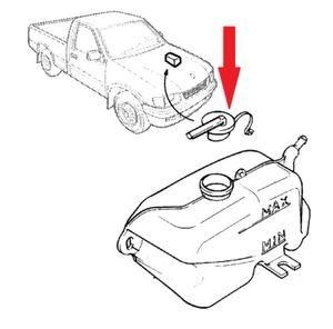 GENUINE VAUXHALL BRAVA CAMPO / MONTEREY HEADER TANK CAP - Picture 1 of 1