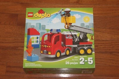 Lego Duplo Town Camión de Bomberos 10592 (2015) 26 Piezas Retirado y Totalmente Nuevo En Caja! Foto 1 de 4