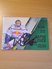 DEL 20-21 2020-2021 SIGNED Rapid Gloves Kevin Reich EHC Munich ERC Ingolstadt
