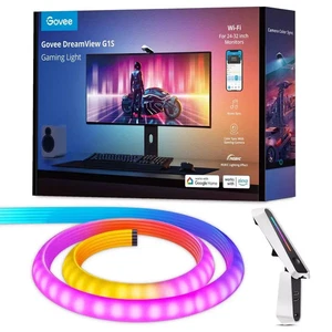 Govee Dreamview G1S Gaming Light 24-32 inches Monitor Video Music Game Lighting - Picture 1 of 10