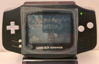Authentic Nintendo GameBoy Advance Video Game Console Black - TESTED - NO GAME - Image 1 of 4