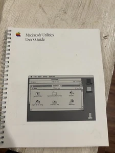 Vintage Apple Computer Macintosh Utilities User's Guide 030-3283-A SEALED NOS - Picture 1 of 4