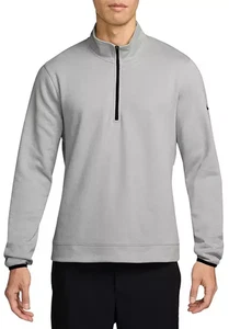 Nike Men's Tall Tour Pique 1/2 Zip LS Golf Vented Pullover FQ0472-077 MSRP $105 - Picture 1 of 17
