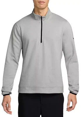 Pullover ventilado de golf Nike para hombre Tall Tour Piqué 1/2 cremallera LS FQ0472-077 precio de venta sugerido por el fabricante 105 USD Foto 1 de 4