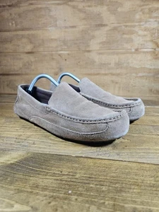 UGG ontano UGG foderato UGG marrone scamosciato mocassino lana ciabatte 1003419 uomo taglia 11 - Foto 1 di 8