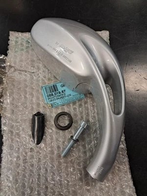 SPECCHIO DX MALAGUTI F12  F15 ARGENTO LUCIDO  DAL 1994 AL 2002 ORIGINALE NUOVO - Immagine 1 di 4