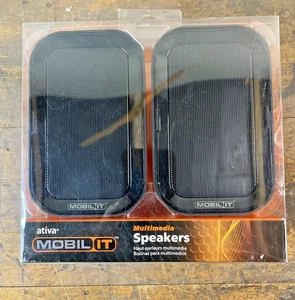 Brand New SEALED Ativa Mobil-It Multimedia Speakers P403 3”x5” - Picture 1 of 6