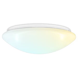 Luxrite 14" LED Flush Mount Light, 25W, 5 CCT, 1875 Lumens, Dimmable, Damp Rated - Picture 1 of 7