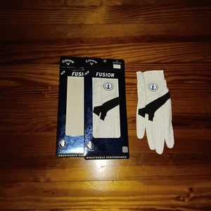 Menge 2 neue Callaway Fusion Golfhandschuhe Herren klein rechts für LH Spieler - Bild 1 von 1