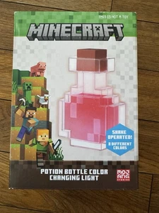 Minecraft Trank Flasche Farbwechsel Licht (Ukonic Mojang) BRANDNEU VERSIEGELT!! - Bild 1 von 7