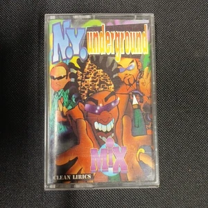 N.Y. UNDERGROUND MIX 1 CASSETTE DJ CUCU 1994 HIP HOP REGGAE MUSIC PUERTO RICO - Picture 1 of 4