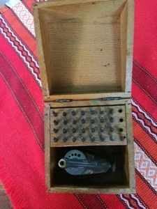 Juego de herramientas de estaca relojeros vintage kit - Imagen 1 de 7