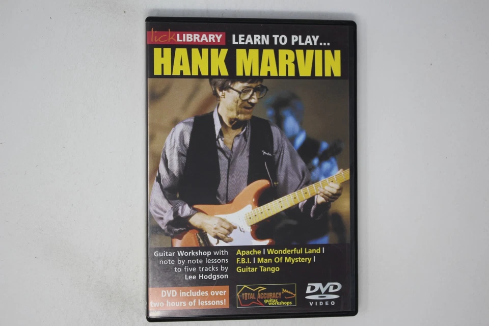 Lick Library Learn to Play Hank Marvin Guitar Workshop DVD - Image 1 of 1