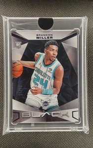 2023-2024 Panini Black BRANDON MILLER /15 RC, Charlotte Hornets SSP - Picture 1 of 3