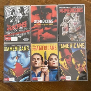 THE AMERICANS Complete Series DVD 23 Discs Seasons 1-6 Reg 1 & 4 Cold War Spy - Picture 1 of 5