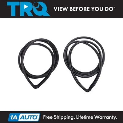 TRQ Door Weatherstrip Seal Kit Fits 2003-2009 Toyota 4Runner - Image 1 of 4
