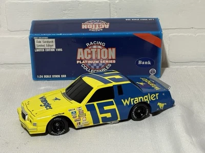 1:24 Action Dale Earnhardt 1982 Wrangler Ford Thunderbird BWB 1995 Release - Image 1 of 4