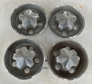 1968-72 DODGE PLYMOUTH MOPAR - RALLY CENTER CAPS = OEM ACORN SET - Picture 1 of 9