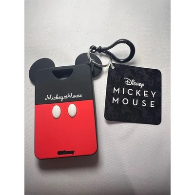 Disney Mickey Mouse Card Holder and Keychain Multi-Color Trigger Clip - Image 1 of 4