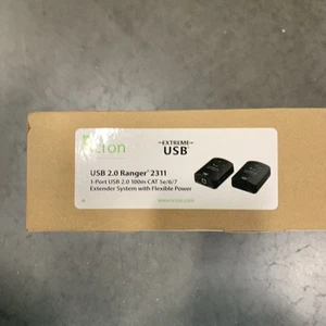 NEUF Paire boîte ouverte Icron 2311 USB 2.0 Ranger USB CAT 5e/6/7 kit d'extension avec AC - Photo 1/7