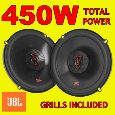 JBL 225W 2-WAY 6.5 INCH 16cm CAR/VAN DOOR/SHELF COAXIAL SPEAKERS NEW PAIR - Image 1 of 3