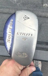 Dunlop Solution 19° Utility 5 Wood Hyper Stainless Aldila Shaft 40" - Picture 1 of 6