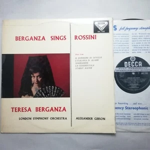Decca LP SXL 2132 WIDE BAND ED1: Berganza sings Rossini - Picture 1 of 4