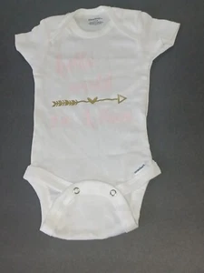 NWOT Gerber Personalized Hello World I'm Allison Baby Onesie 0-3 Month - Picture 1 of 5