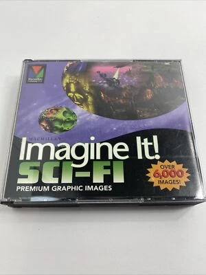 Imagine It! Sci-Fi Science Fiction Graphics PC CD Missing 1 Of 6 CDs - Image 1 of 4