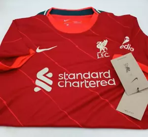 NIKE Liverpool FC Youth Unisex XL Football Jersey Shirt. M39 - Picture 1 of 17