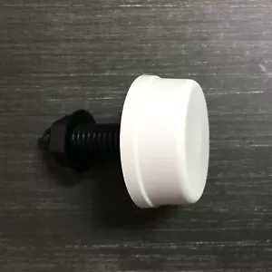 Herga 6433 Mushroom Bellow White Air Button switch suit spa pools 6433-ZC00 - Picture 1 of 6