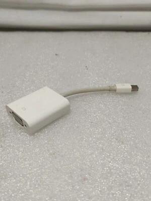 Used Genuine Apple mini Display Port to VGA Video Dongle Adapter S - Image 1 of 4