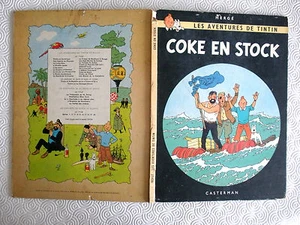 Hergé - Tintin. Coke en Stock (Plat B36) Casterman 1966 - Imagen 1 de 4