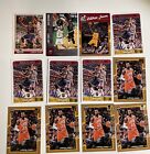 Lebron+James+12+Card+Insert+Lot++Cleveland+Cavaliers+2015-2019